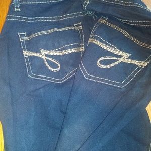 Jordache Stretch Jean Size 8 Black